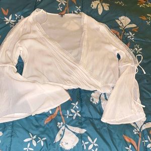 Open front party top